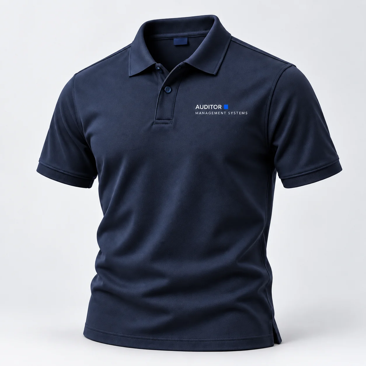 Granatowe polo Auditor Management Systems